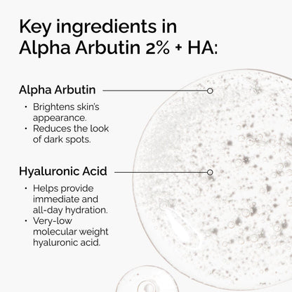 Alpha Arbutin 2% + HA - US 3925