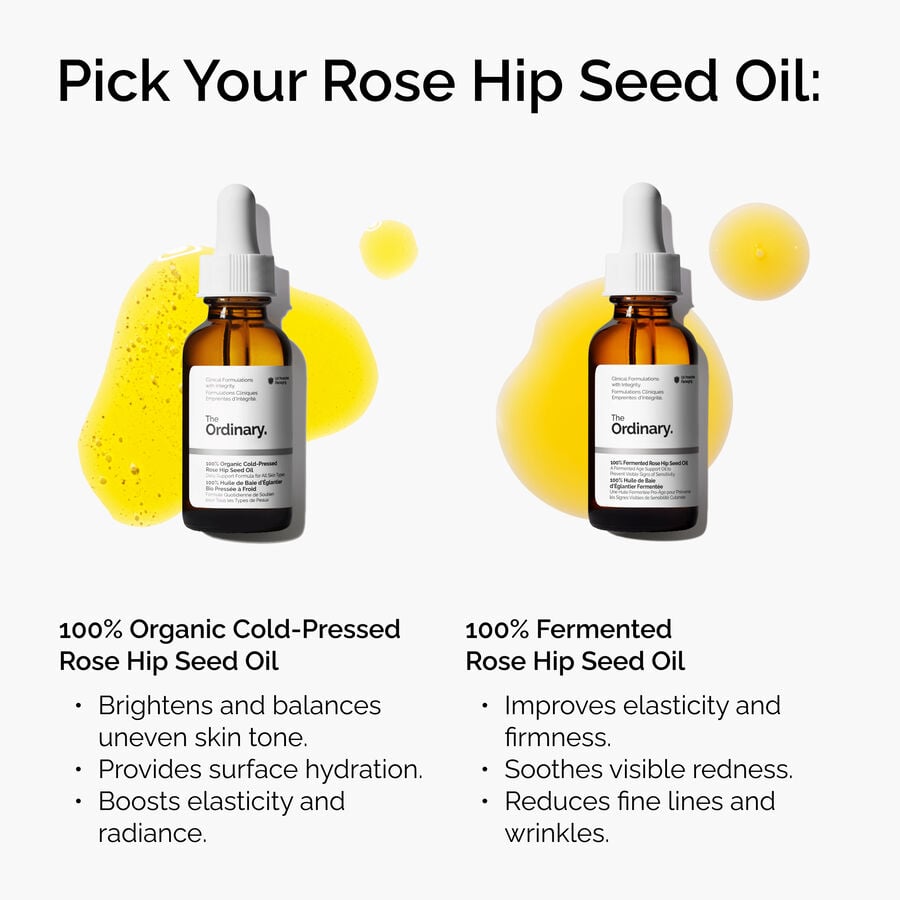 100% Organic Cold-Pressed Rose Hip Seed Oil - US 9255