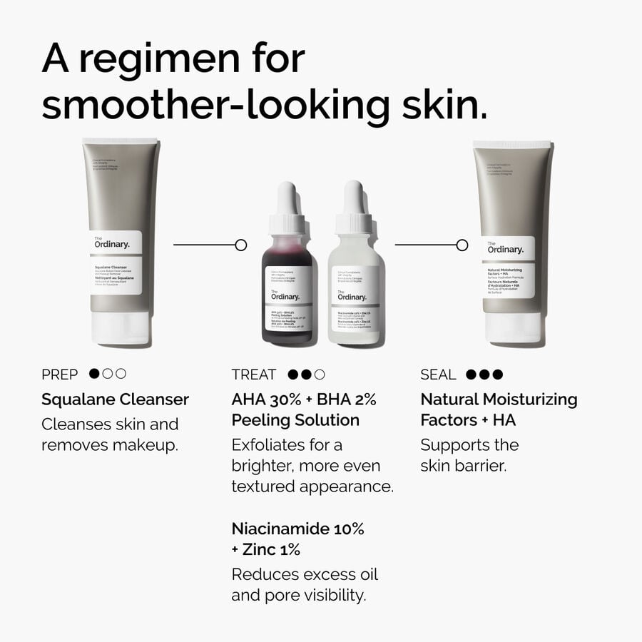 AHA 30% + BHA 2% Peeling Solution - US 7237