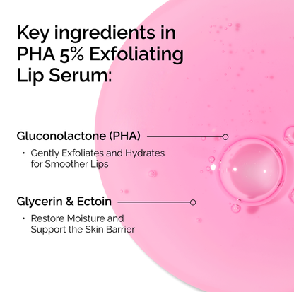 PHA 5% Exfoliating Lip Serum - US 9381